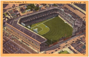 By Boston Public Library (Flickr: Ebbets Field, Brooklyn. N. Y.) [Public domain], via Wikimedia Commons